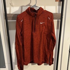 Nike Men's Thermal Running Quarter Zip Size Large